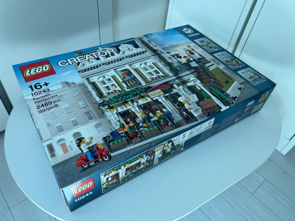 레고 10243 CREATOR 파리의 레스토랑--2