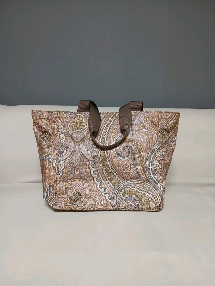 [올리비아 하슬러] 패브릭 숄더백--1