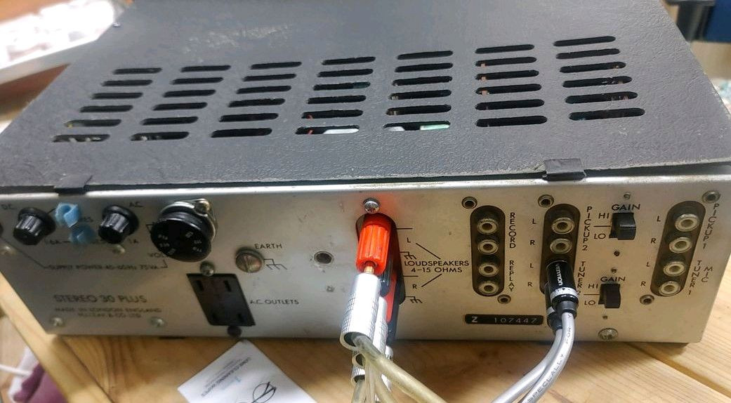 LEAK STEREO 30 PLUS 앰프(영국제) 이미지