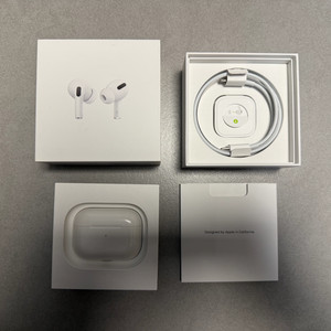 에어팟 프로 1세대 본체+구성품 풀박