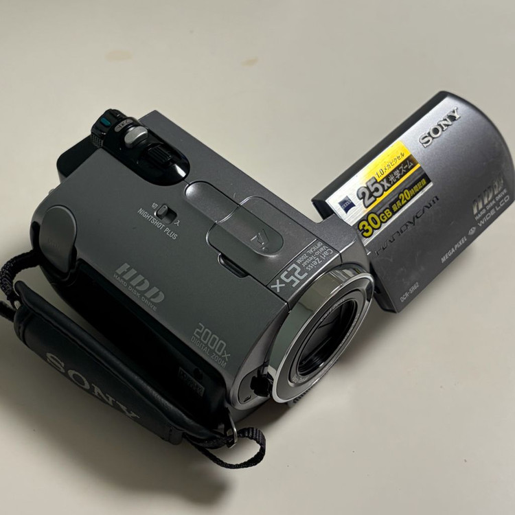 희귀) 소니 Sony HDR-SR62 실버 빈티지 캠코더 이미지