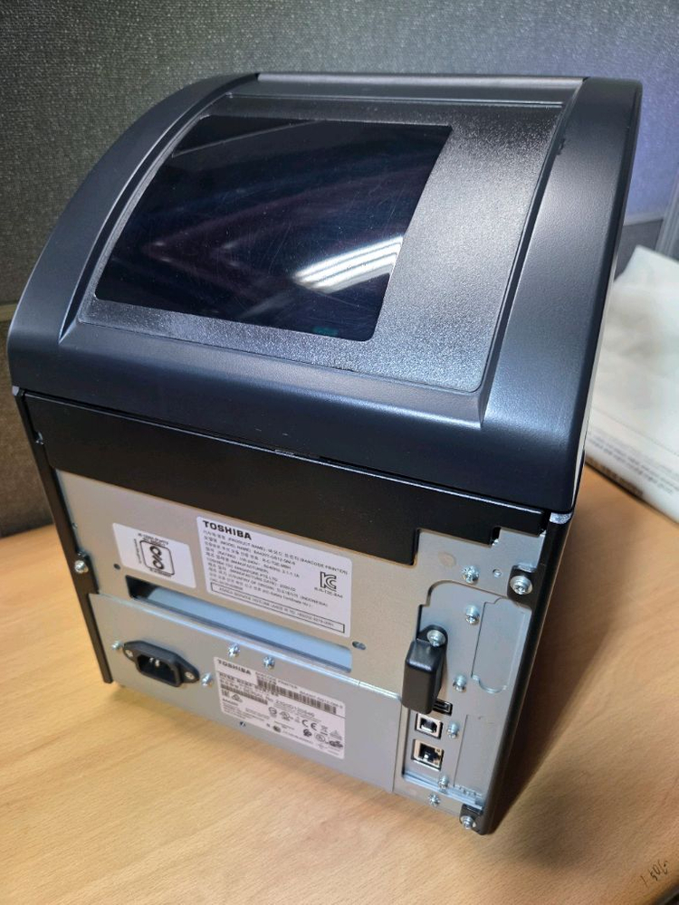 도시바 TOSHIBA 바코드 프린터 BA420T 이미지
