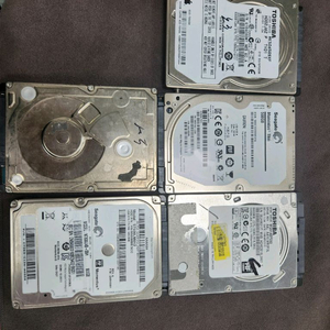 노트북용 HDD 500g 5개 45000