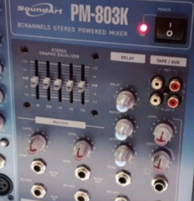 파워드믹서앰프 PM-803K(300와트)8채널 이미지