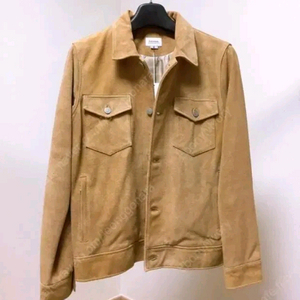 커버낫 스웨이드 소가죽 트러커 자켓 이미지