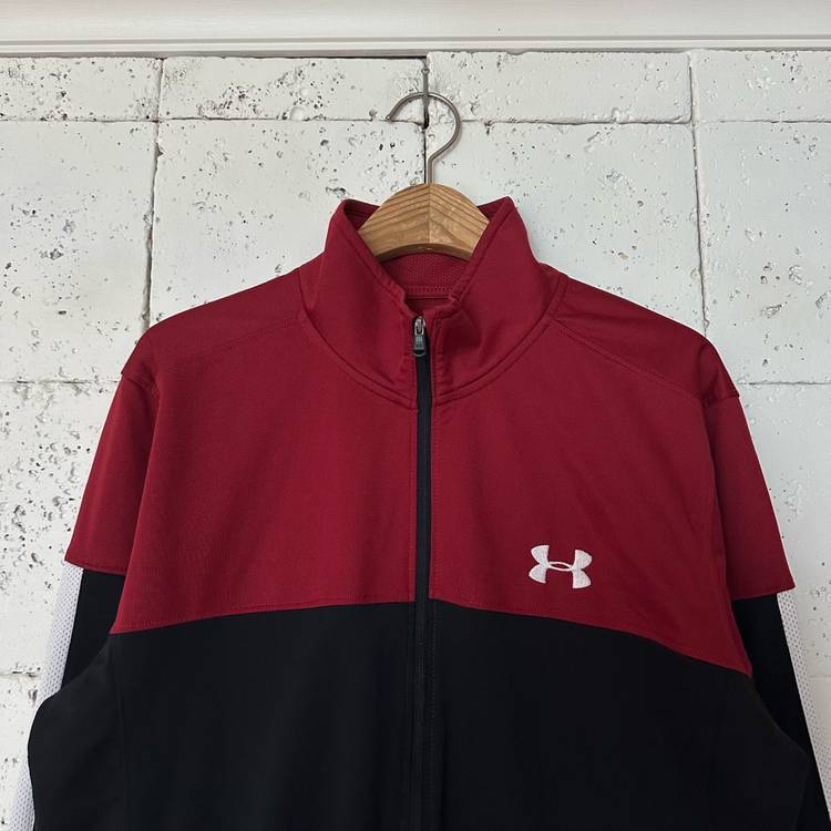 XL 언더아머 집업 저지--1