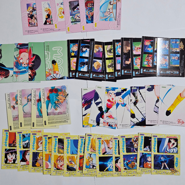 [세트]마법천사루비 정품 트레이딩 카드 64장--1