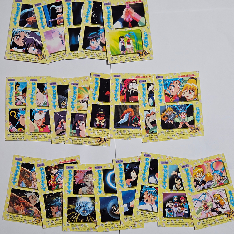 [세트]마법천사루비 정품 트레이딩 카드 64장--3