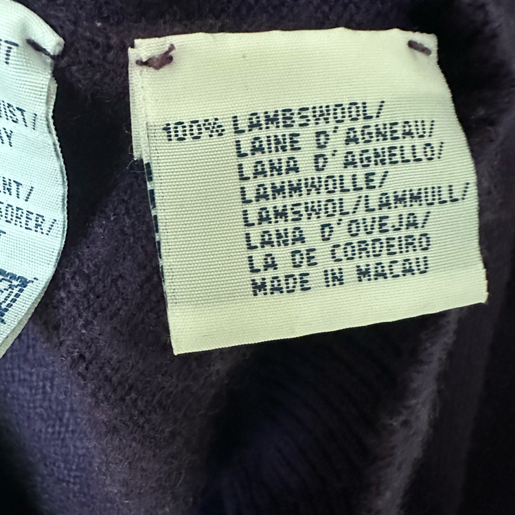 해외S 폴로 랄프로렌 빈티지 울 니트--4