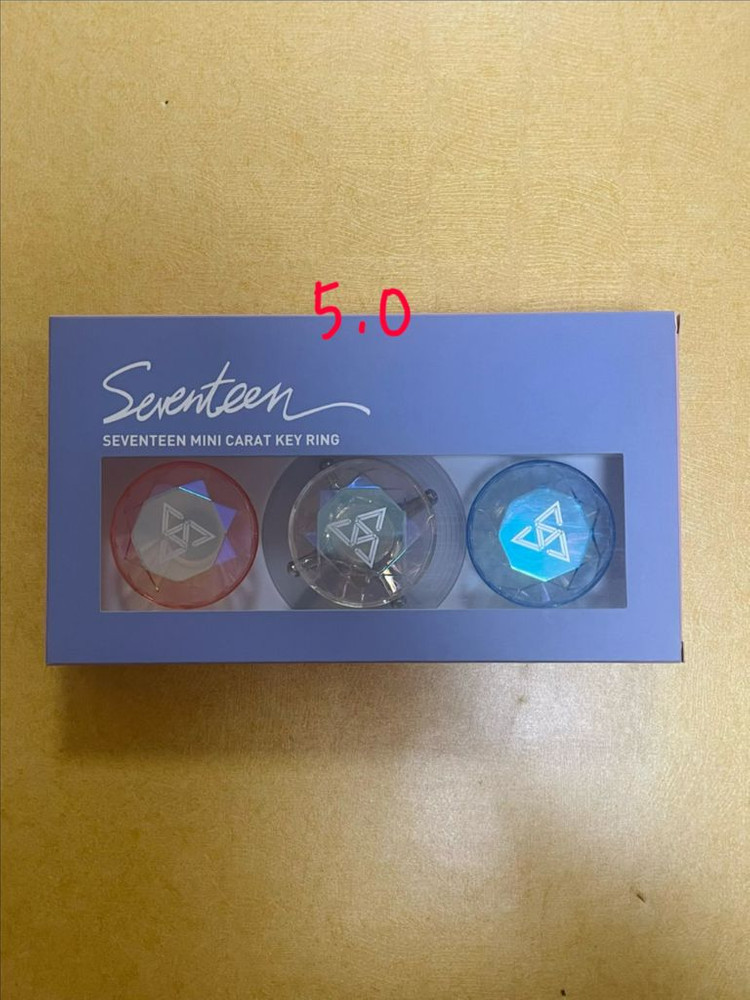 세븐틴 응원봉 캐럿봉 뉴럿봉 미니키링 양도 이미지