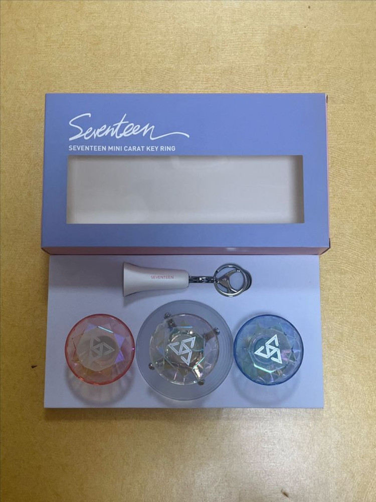 세븐틴 응원봉 캐럿봉 뉴럿봉 미니키링 양도 이미지