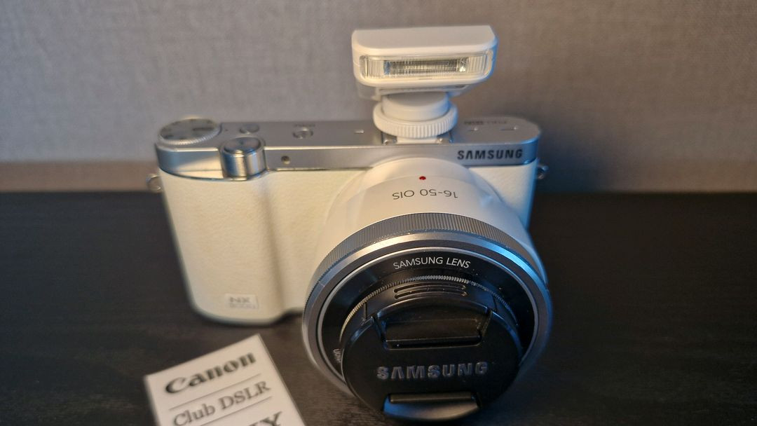 삼성 nx3000 미러리스 카메라 +nx 16-50mm OIS 렌즈 세트 이미지