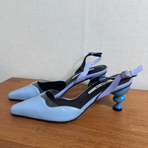 율이에 펌프스 스틸레토 pvc 샌들 힐 뮬 235 이미지