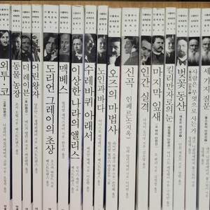 더클래식 세계문학 컬렉션 (합 21권) , 신곡,인간실격 외 /2012/ 아래 설명