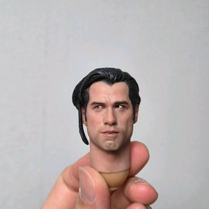 1/6 펄프픽션 빈센트 헤드 존트라볼타 피규어 핫토이 호환