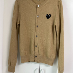 꼼데가르송 블랙 와펜 가디건