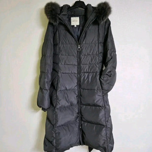 보니알렉스 덕다운 오리털 차콜 롱패딩 55