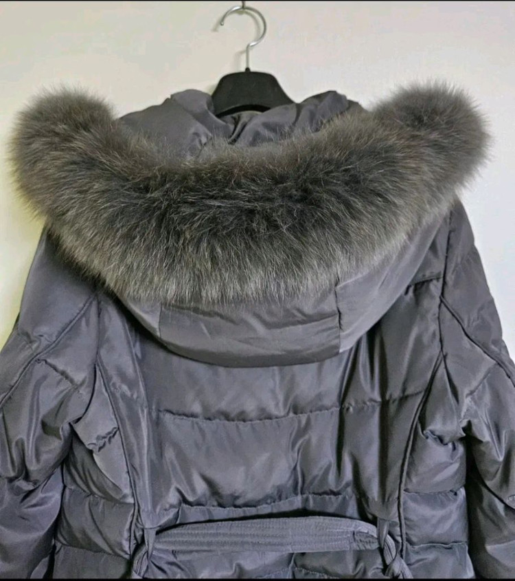 보니알렉스 덕다운 오리털 차콜 롱패딩 55 이미지