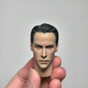 1/6 아이미니미 작가 매트릭스 네오 헤드 핫토이 호환.