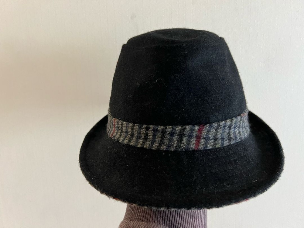 믹스 패턴 페도라 울 50% 이미지