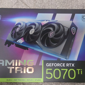 MSI 게이밍트리오 RTX 5070TI OC 16G 트라이프로저4 팝니다.