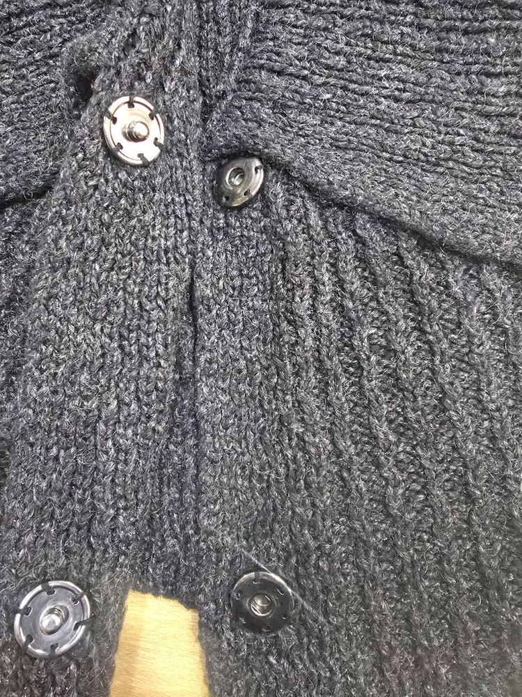 타임 니트 숄가디건 프리--3