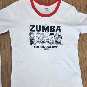 줌바웨어 정품 스누피 티셔츠 m 이미지