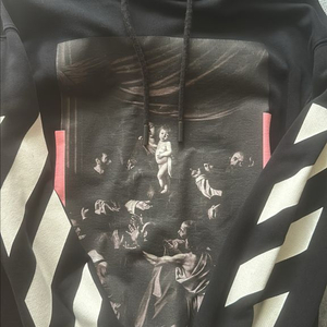 오프화이트 카라바지오 후드 이미지