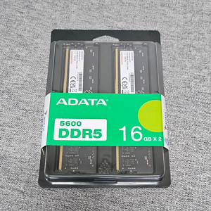 미개봉 ADATA RAM 32GB(16GBx2) 5600 DDR5 램 16기가*2