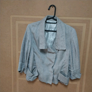 시스템 린넨 숏 자켓 66