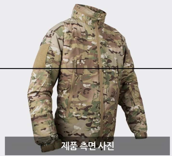 헬리콘텍스 레벨7 자켓 멀티캠 S/M 이미지