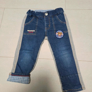 미키하우스 데님 면바지 90 이미지