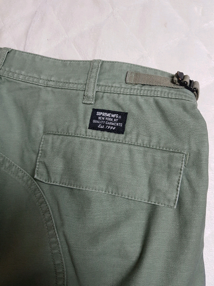 슈프림 카고 팬츠 올리브 23SS--2