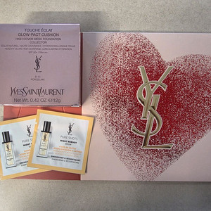 [새상품] 입생로랑 메쉬 핑크쿠션 B10 스파클링러브 한정판