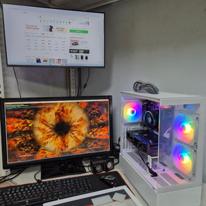 라이젠5600X+B550+RX6600 신품케이스 본체 판매합니다