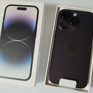 아이폰 14프로 블랙 128G / 미사용 새제품 판매합니다. 이미지