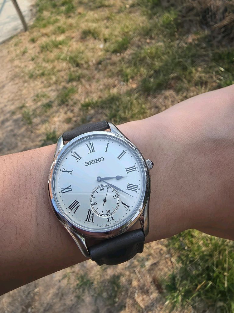 세이코 사파이어 크리스탈 패션 손목시계 SRK047P1 이미지