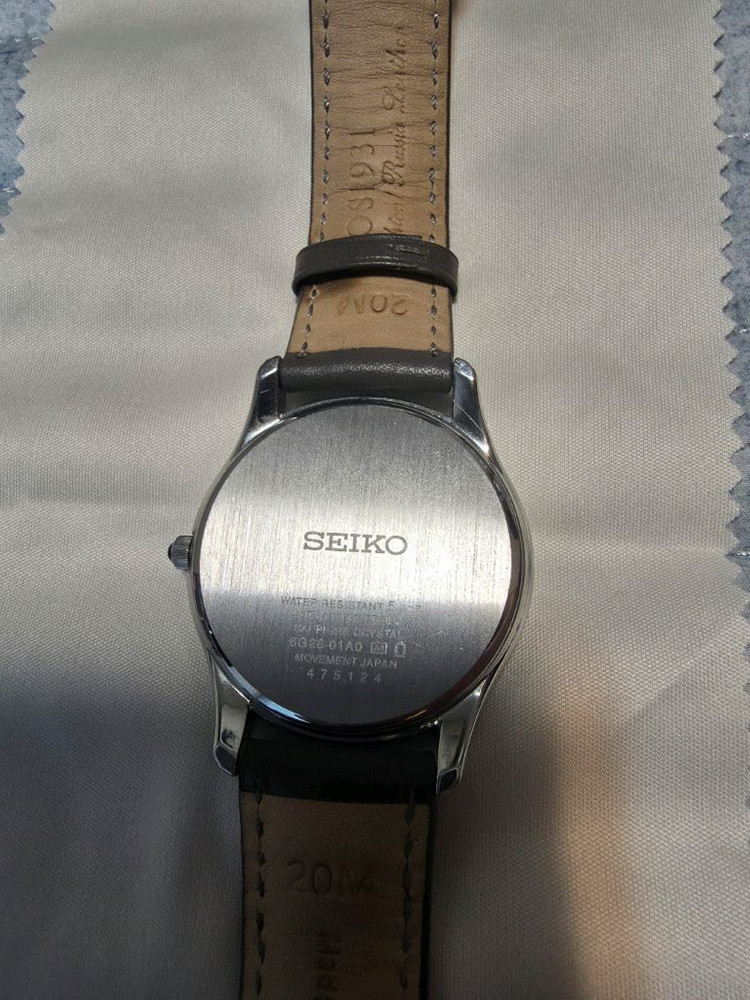 세이코 사파이어 크리스탈 패션 손목시계 SRK047P1 이미지