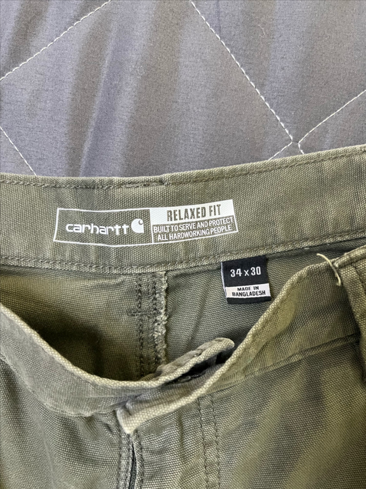 carhartt 칼하트 카펜터 워크팬츠 34X30사이즈 팝니다--2