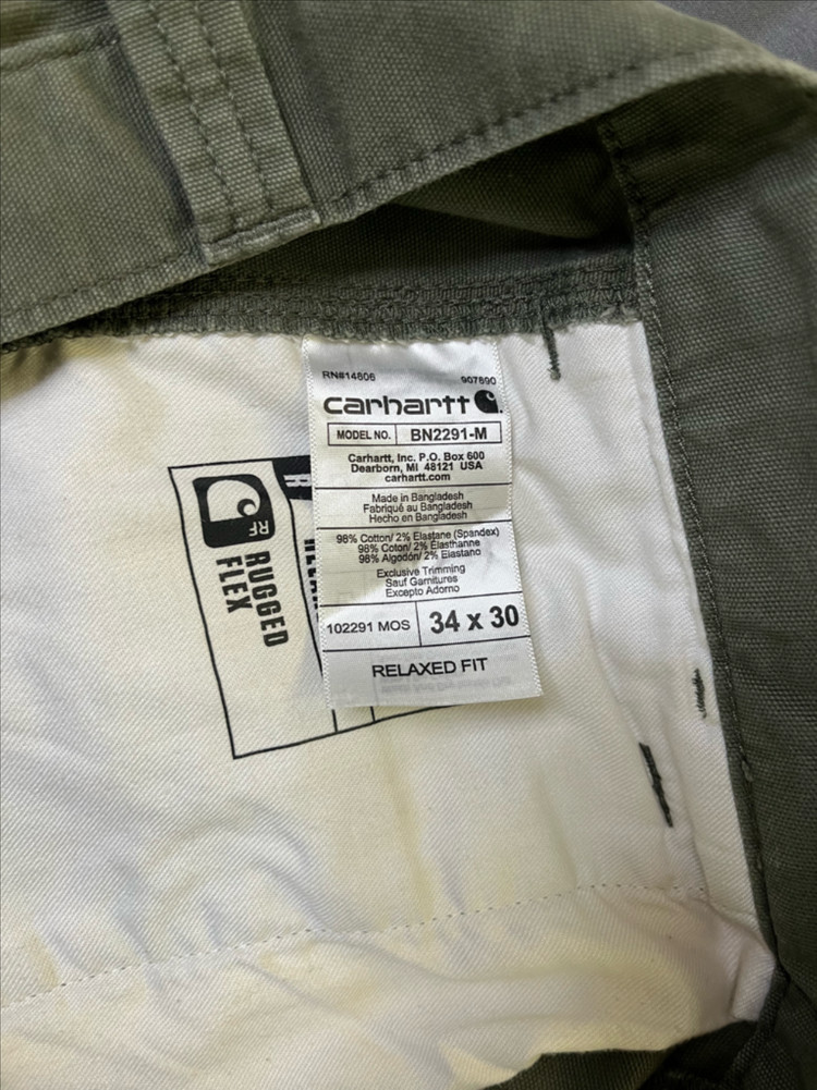 carhartt 칼하트 카펜터 워크팬츠 34X30사이즈 팝니다--3