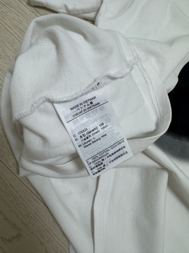 나이키 스투시 8볼 티셔츠 화이트 L 판매--2