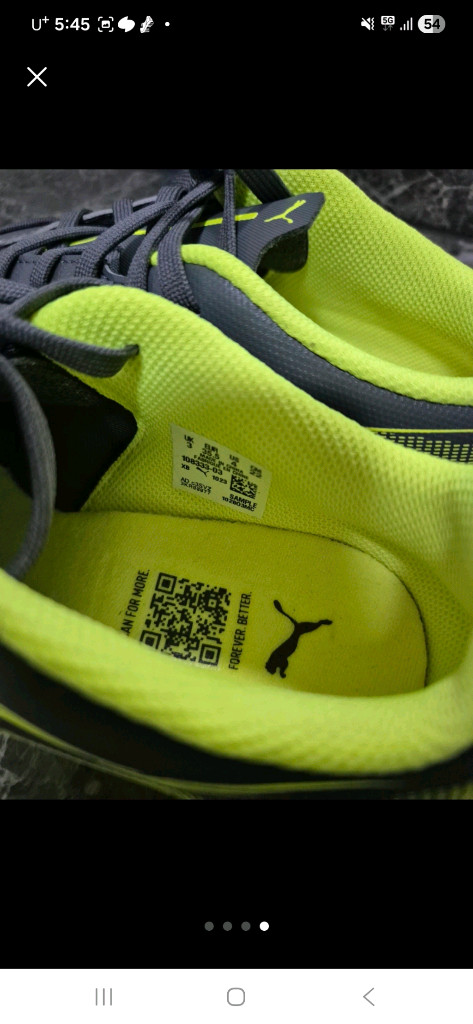 푸마 울트라 5 플레이 TT Jr 풋살화 새상품 220--3