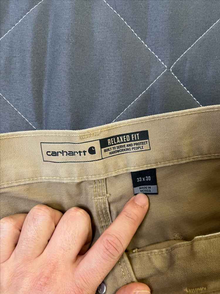 carhartt 칼하트 카펜터 워크팬츠 33X30사이즈 팝니다--2
