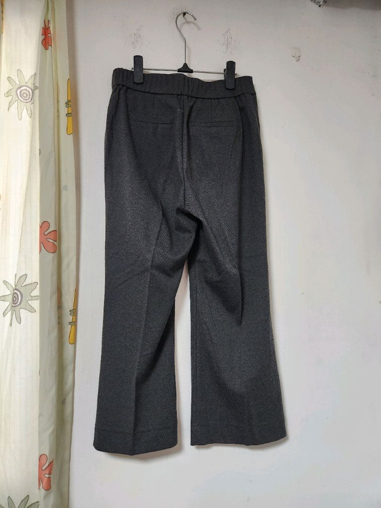 플라밍고 차콜 그레이 부츠컷 슬랙스66 이미지