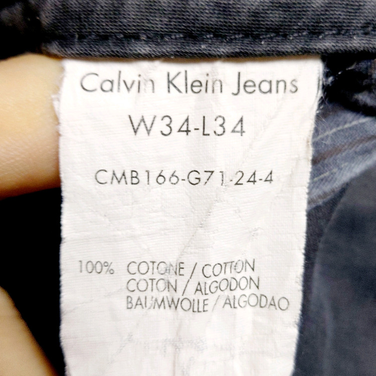 캘빈클라인 캐주얼바지34-36/빈티지/면바지/일싼--2