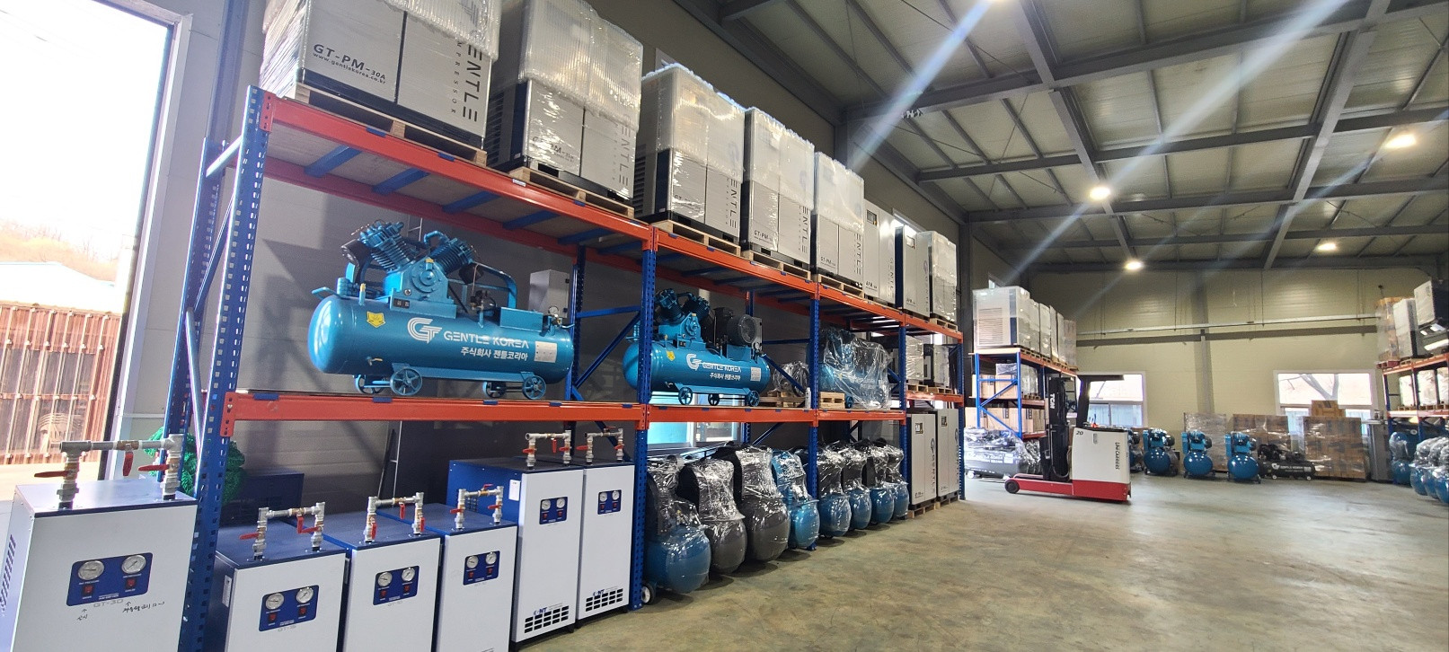 30마력 인버터스크류 콤프레샤-드라이어,탱크포함--7