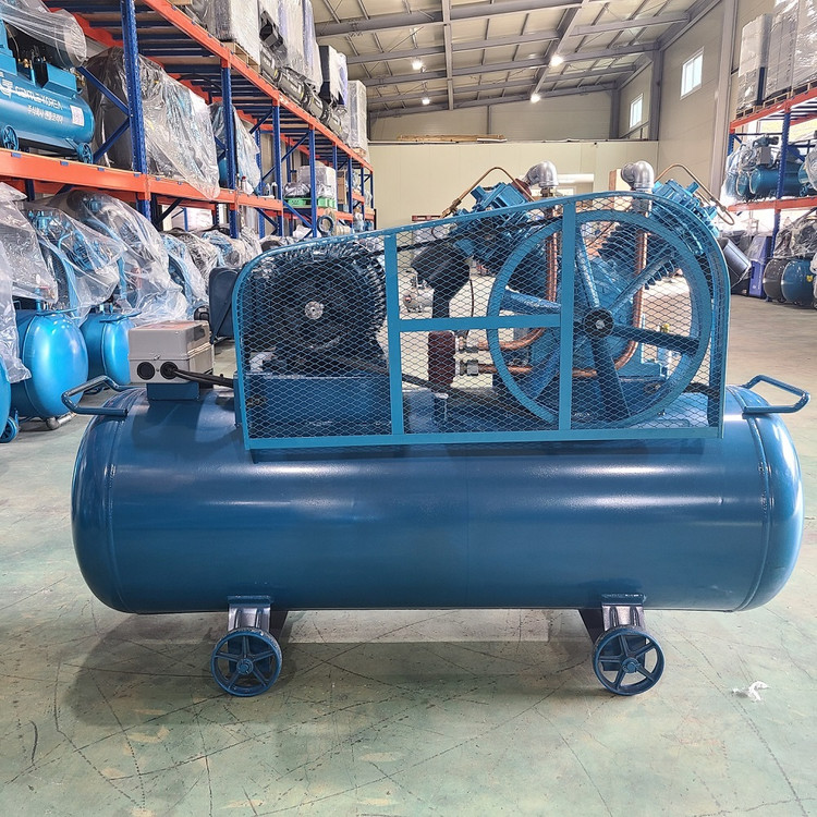 중고 최상급 한신 15마력 500리터 콤프레샤--7