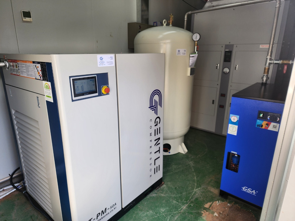 A급 50마력 인버터 콤프레샤 풀세트 젠틀코리아--4