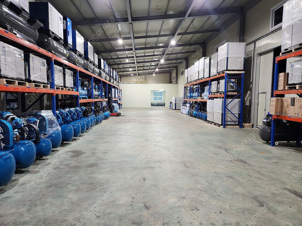 엔진콤프레샤 10마력 400리터 - 1톤적재 중고압 중고 콤프레셔--1