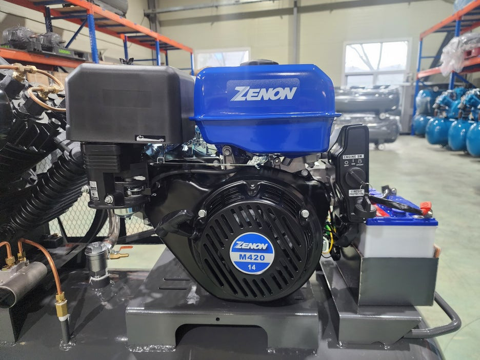 엔진콤프레샤 10마력 400리터 - 1톤적재 중고압 중고 콤프레셔--7